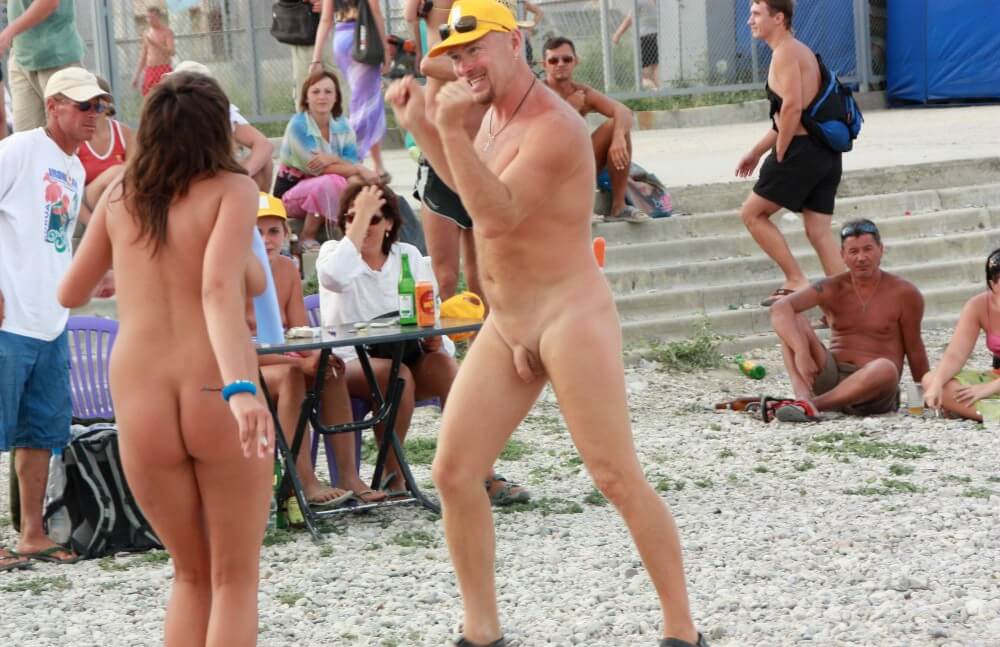 Pics Neptune Beach Cleanup - Naturism teaches respect for the natural world and for others