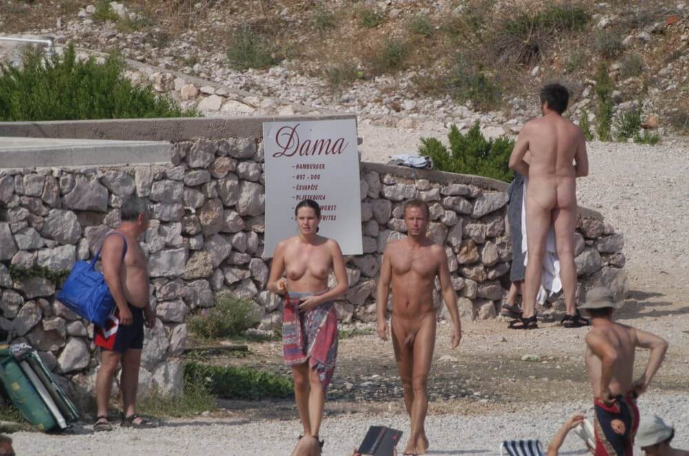 Baska Rock-Wall Path pics - A nudist values inner balance and peace of mind