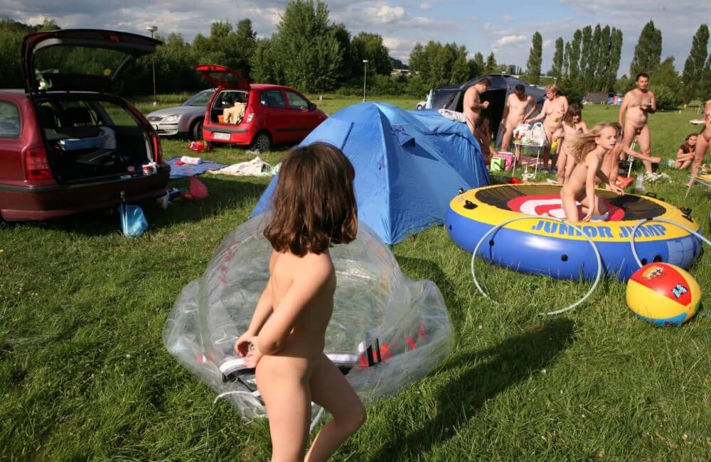 FKK Camp Day Two big gallery - People seek unity with nature through naturist practices