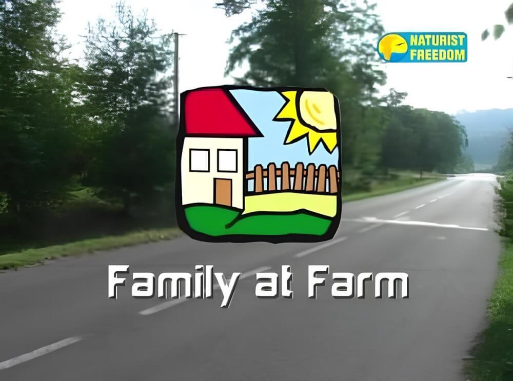 Naturist Freedom: Family at Farm - Poor naked people and rich naked people in one place