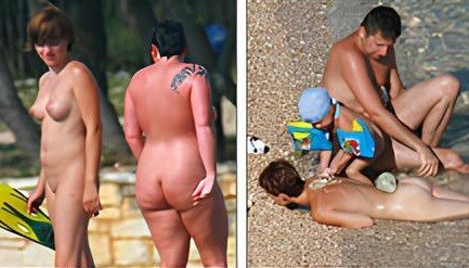 Photos from the world of naturism - Many beautiful people without clothes