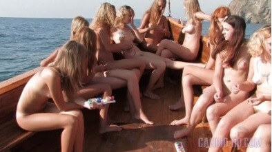 Candid HD: Nudist Boat Cruise Full HD video - Nudism helps us accept ourselves and others