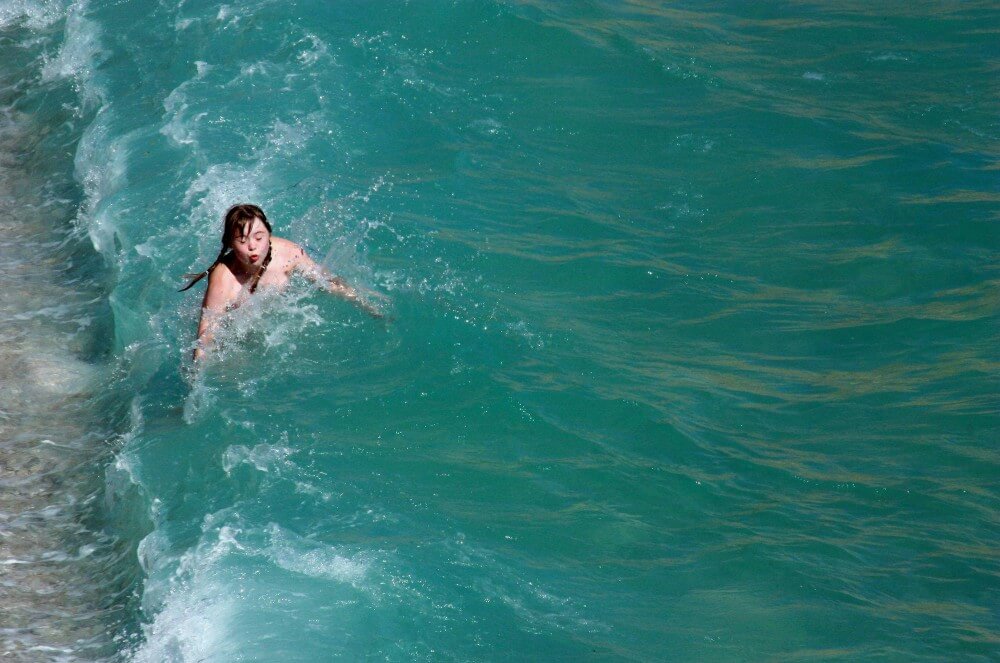 Naturist Cold Water Entry pics - Nudism is based on human nature