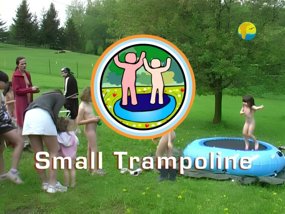 Naturist Freedom: Small Trampoline - There are many politicians among nudists