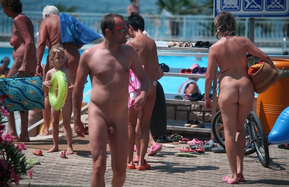 Daytime Nudists Chill Out photos - Naturism is connected to self-love and love of nature