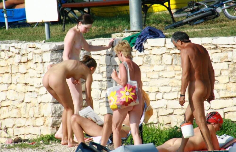 Nude Duet Girls Rail Climb Photo Set - It is a path to inner freedom, achieved through acceptance and openness without clothing