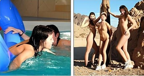 Documented Lifestyle # 1 - People find in this a way to understand that the naked body is part of nature and its beauty