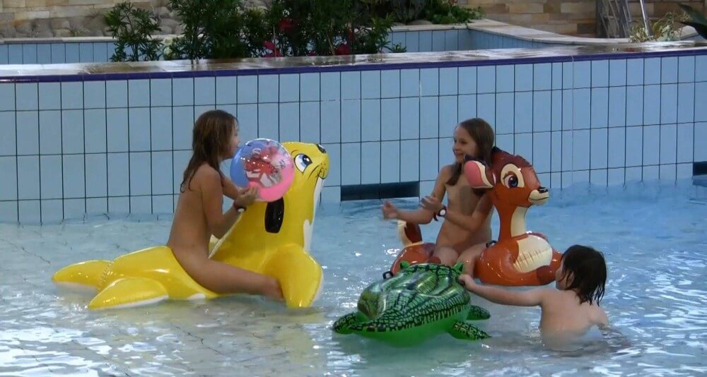 Aqua Extravaganza 1 Full HD - Joy and pleasure are part of the nudist experience