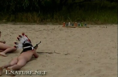 Enature - naked shoot out - People practice nudism to achieve harmony with nature