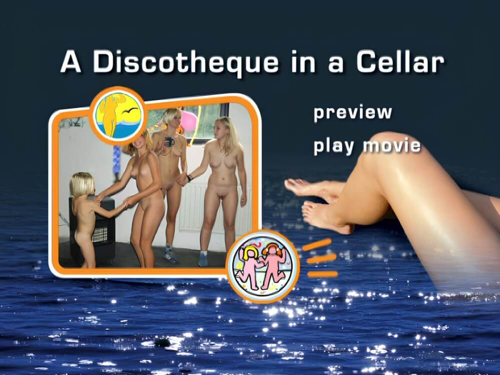 Naturist Freedom: A discotheque in a cellar - Naturists value a simple life