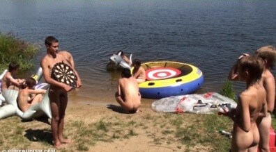 Nude and hot summer day video - Human nature in its original form