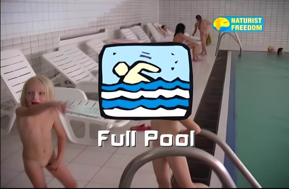 Naturist Freedom: Full Pool - Naturism is about peace and tranquility