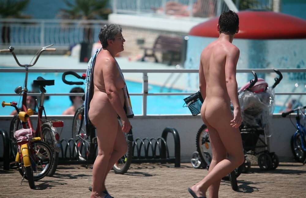 Sun-Soaked Sidewalk pics - Freedom of choice is important for anyone who wishes to become a naturist