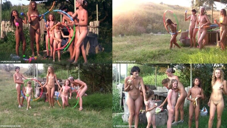 Countryside lounging 2 Full HD video - Nudism means fewer complexes