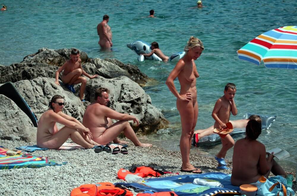 Rock Side Family Camping pics - Naturism teaches respect for the natural world and for others