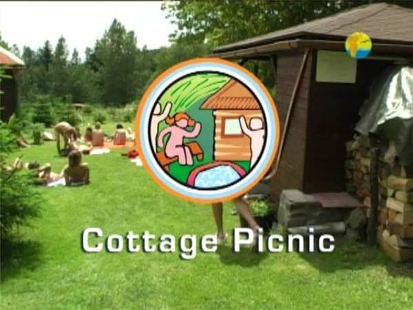 Naturist Freedom: Cottage Picnic DVD - Nature provides energy and inspiration for the practice of naturism and nudism