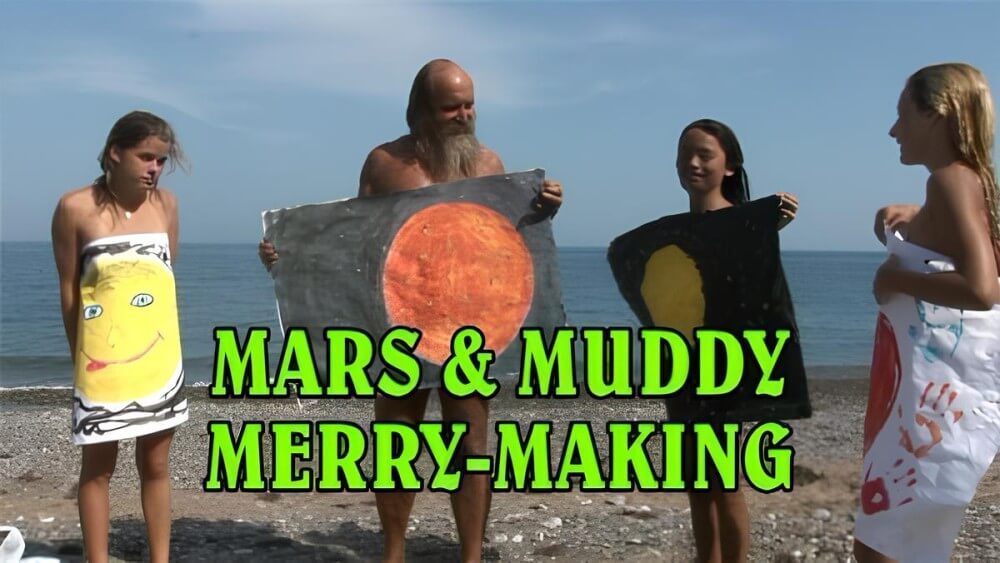 Enature - Mars and Muddy Merry-Making - The idea of being naked is good