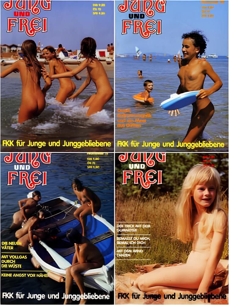 Jung und Frei Nr 9-12 - A spontaneous movement toward nudity