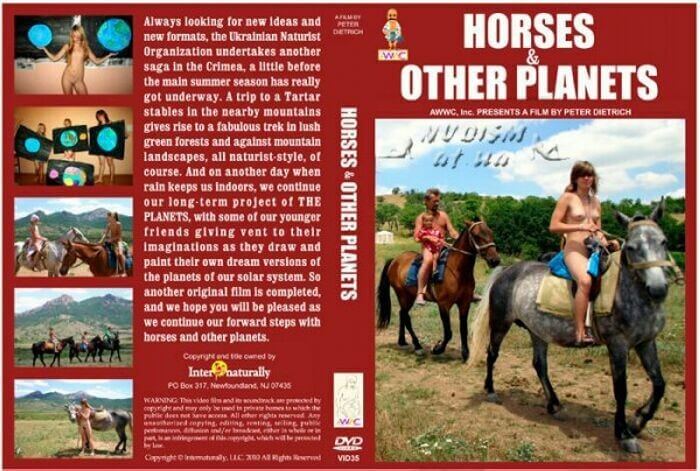 Enature - Horses and Other Planets - Nudity is only possible among people