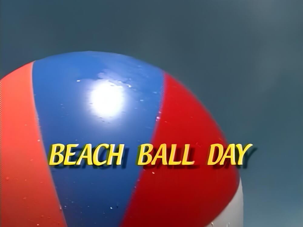 Enature- Beach ball day - Nudism has been around for a very long time