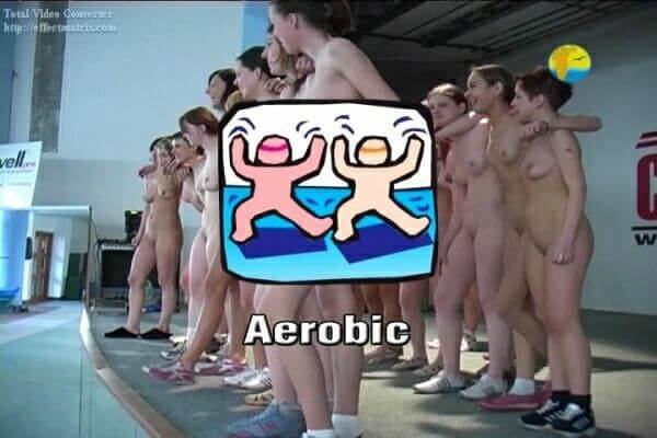 Naturist Freedom: Aerobic - Nudity helps one better understand oneself and the surrounding world