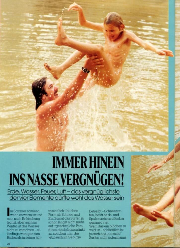 Jung und Frei Nr 31 - Interaction with nature through naturism and nudism