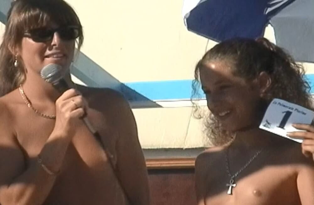 Nudism France beauty contest video 2 Sunat Natplus Full HD - Clothing is also a mask for a nudist