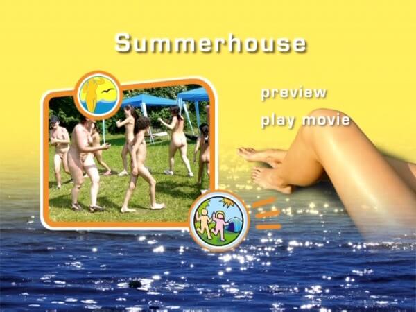Naturist Freedom: Summer house DVD - Naturism promotes openness toward the body