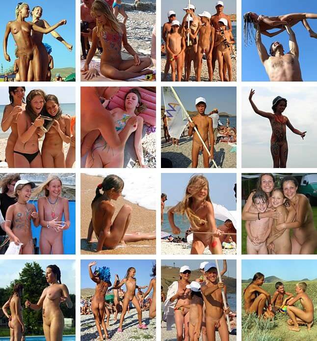 A new collection of beautiful nudist photos - Nudism is normal and fun